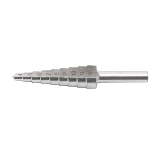 Broca Escalonada Aço Rápido 4 a 12mm Vonder