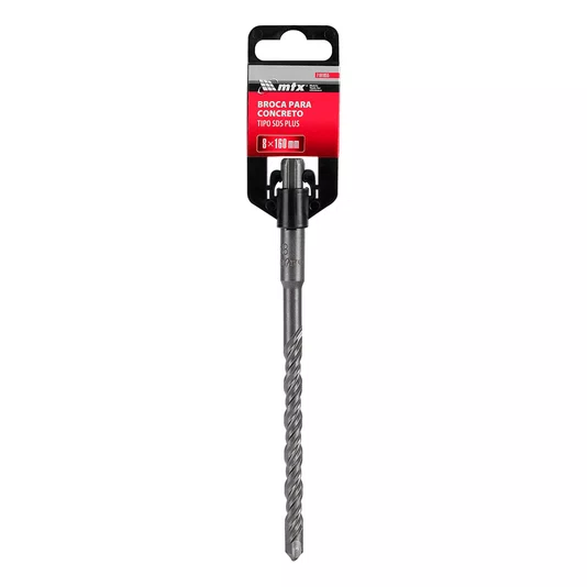 Broca Sds Plus 8mm X 160mm Encaixe Sds - Mtx
