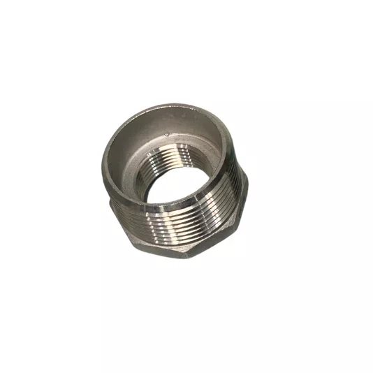 Bucha de Redução Aço Inox 304 Rosca 2 X 3/4 Conexão Npt