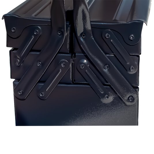 Caixa Ferramentas 5 Gavetas Sanfonada 50x19x20 Metal Vonder