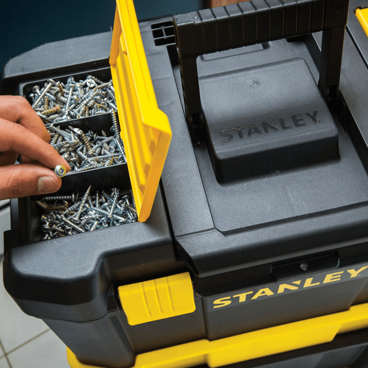 Caixa Organizadora de Ferramentas 3 em 1 com Rodas Stanley
