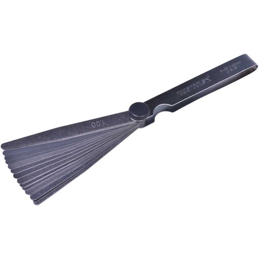 Calibrador de Folga Pente 0,03 a 1mm 32 Laminas Kingtools