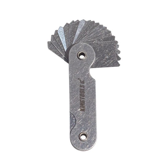 Calibrador de Raio 7 a 14,5mm 32 Lâminas Kingtools