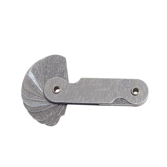 Calibrador de Raio 7 a 14,5mm 32 Lâminas Kingtools