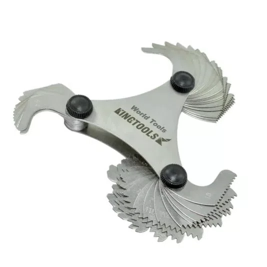 Calibre de Rosca Pente com 52 Lâminas 4 a 84 Fpp Kingtools