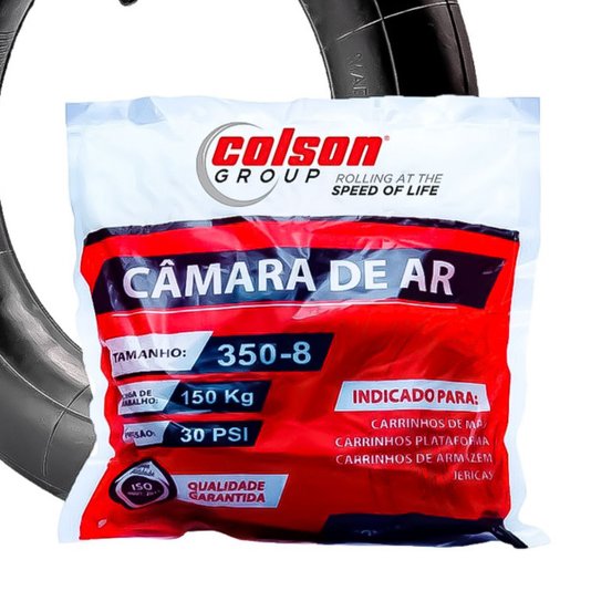 Camara de Ar 3,50 X 8 Polegadas - Colson