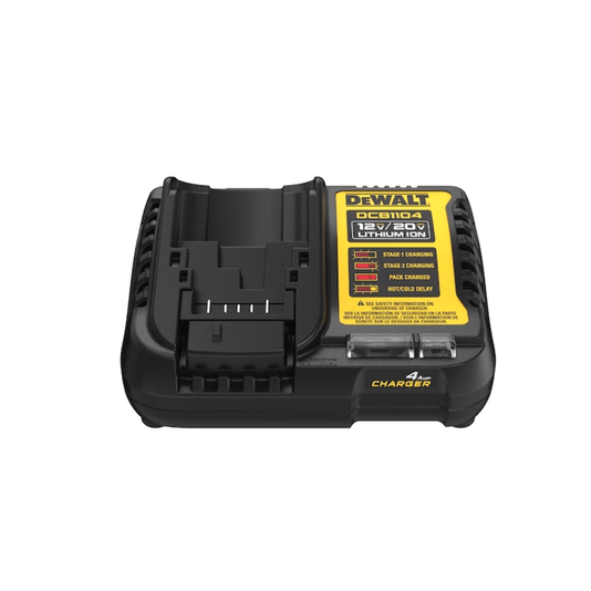 Carregador de Bateria 12v 20v 4ah Linha Max Dcb1104 Dewalt