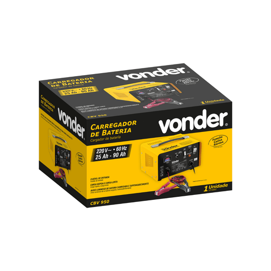 Carregador de Bateria 220v Cbv 950 Vonder