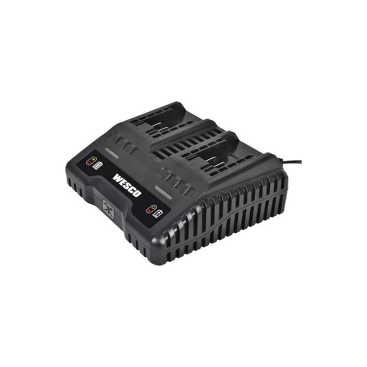 Carregador Duplo para Bateria 18v Bivolt Ws9919 Wesco