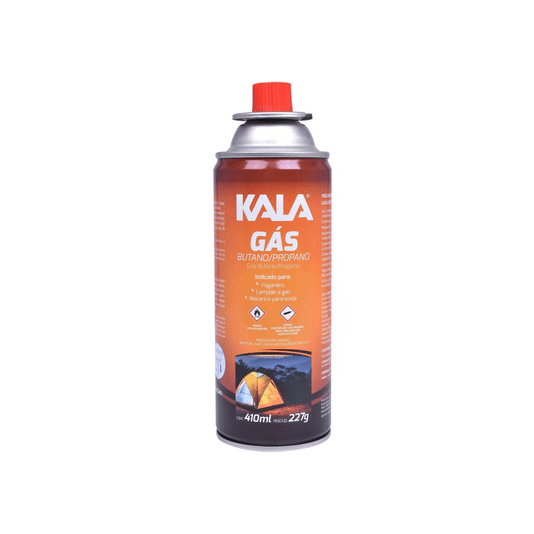 Cartucho de Gás Butano/propano para Maçarico 227g 410ml Kala