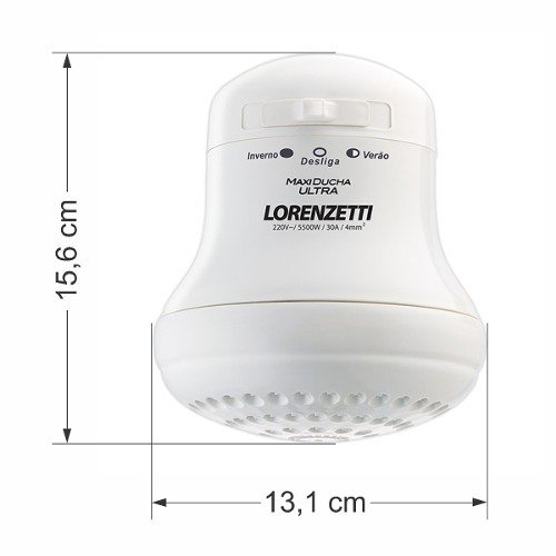 Chuveiro Ducha Maxi Ducha Ultra 5500w - Lorenzetti