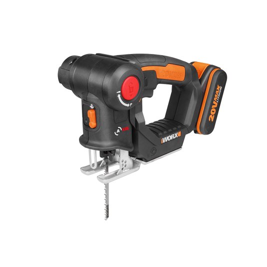 Serra Multiuso Tico Tico Sabre Bateria 20v Maleta Wx550 Worx