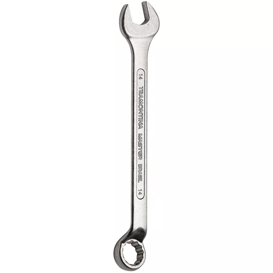 Chave Combinada 14mm Boca Estrela com Pescoço Aço Forjado