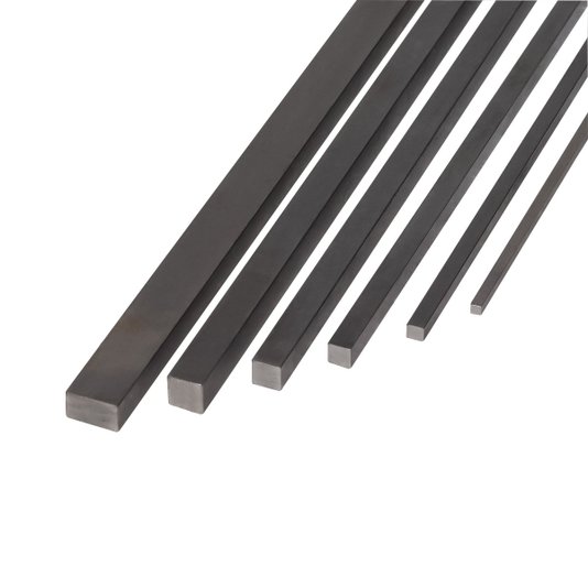 Chaveta Quadrada Barra 12x12x500mm em Aço 1045 3 Unidade