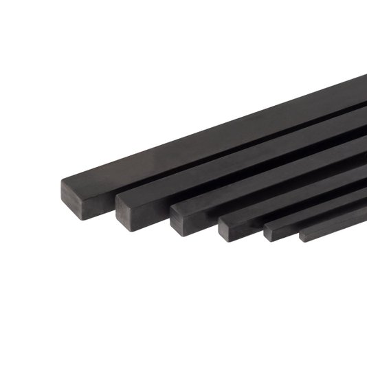 Chaveta Quadrada Barra 12x12x500mm em Aço 1045 3 Unidade