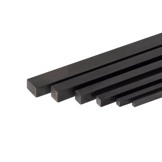 Chaveta Quadrada Barra 12x12x500mm em Aço 1045