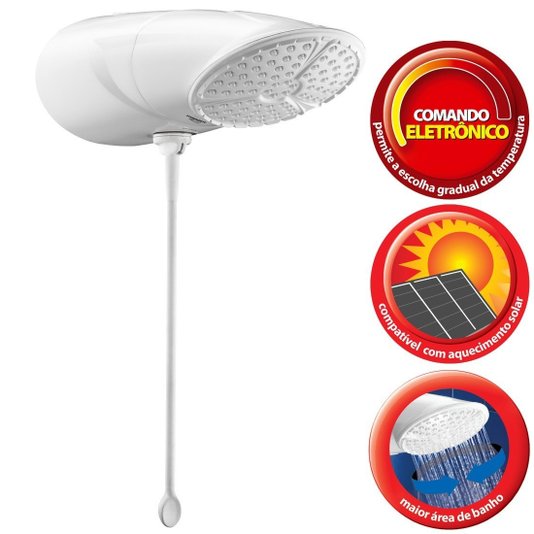 Chuveiro Ducha Top Jet Eletrônica 7500w 220v Lorenzetti