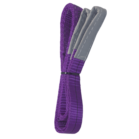 Cinta para Elevação de Cargas 30mm 1 Tonelada - 1 Metro Violeta - Carbografite