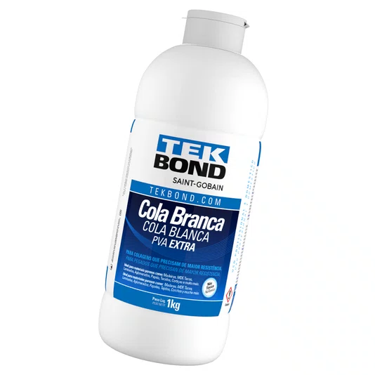 Cola Branca Pva Extra 1 Kg Tekbond