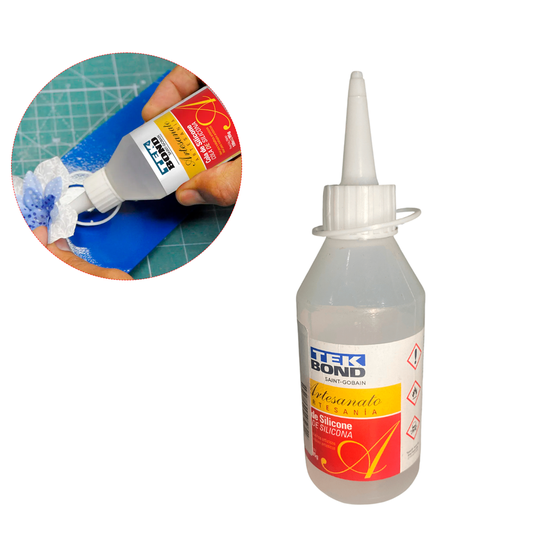 Cola de Silicone Transparente para Artesananto 85g Tekbond