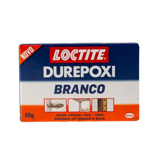 Cola Durepoxi Branco Massa 50g Seca 2 Horas Loctite Henkel