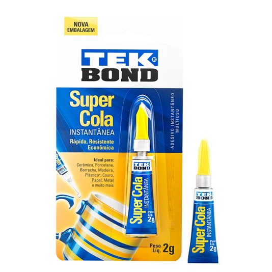 Cola Instantânea Super Cola 2g Tekbond