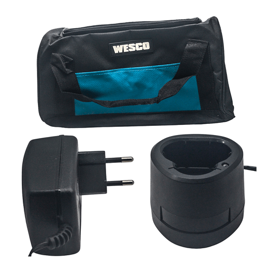 Combo Parafusadeira e Chave de Impacto 12v Ws1000k2 Wesco
