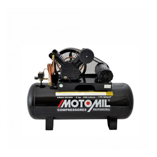 Compressor de Ar 20 Pés Cmav-20/200 5hp 200 Litros Trifásico