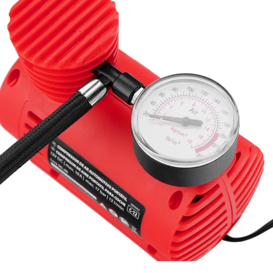 Mini Compressor de Ar Portátil Automotivo 12v 12 L/min Mtx