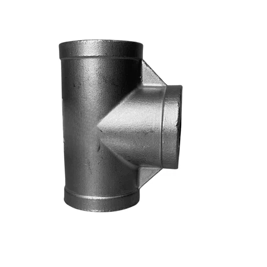 Conexão em Te Aço Inox 304 Rosca Femea Npt 1.1/4 Polegada
