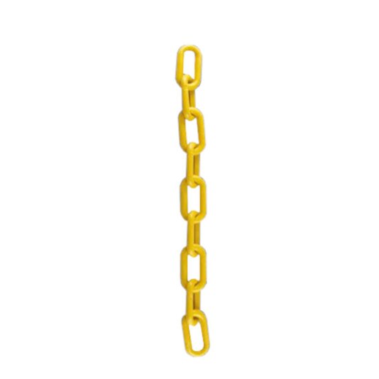 Corrente Plástica Isolamento Amarela 8mm 48 X 32mm Kalipso.