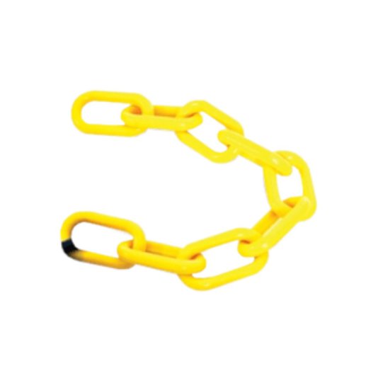 Corrente Plástica Isolamento Amarela 9mm 63 X 34mm Kalipso