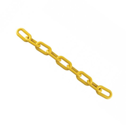 Corrente Plástica Isolamento Amarela 9mm 63 X 34mm Kalipso
