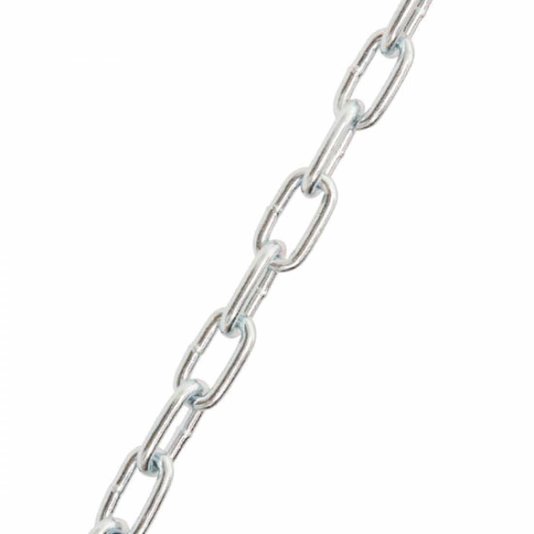 Corrente Zincada 4,0mm Elo Longo 10 Metros
