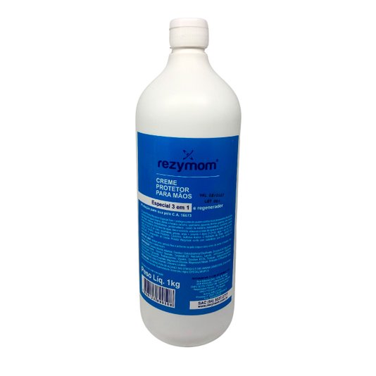 Creme Protetor para Mãos 3 em 1 Regenerador 1 Kg Rezymom