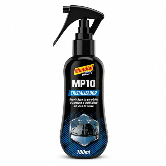Cristalizador de Vidros Repelente Agua Parabrisa 100ml Spray
