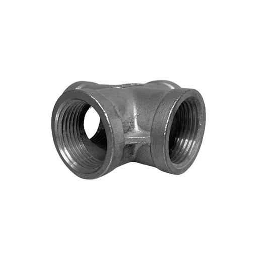 Cruzeta Aço Inox 304 Rosca Femea 1.1/4 Polegada Conexão Npt