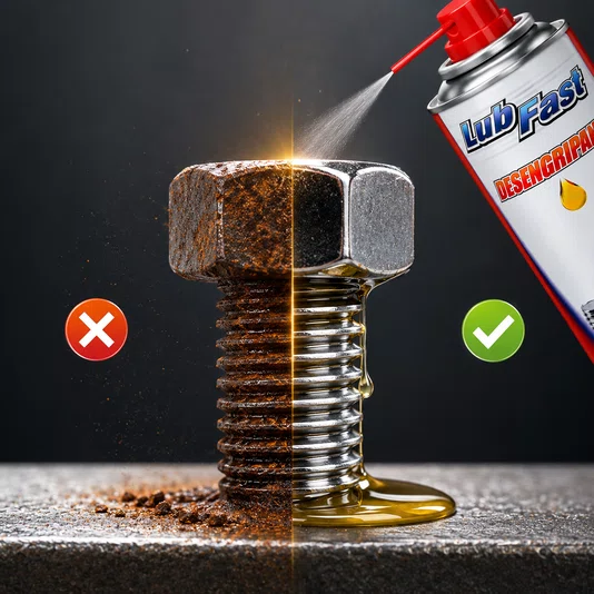 Desengripante Lub Fast Spray 300ml Antiferrugem Multiuso