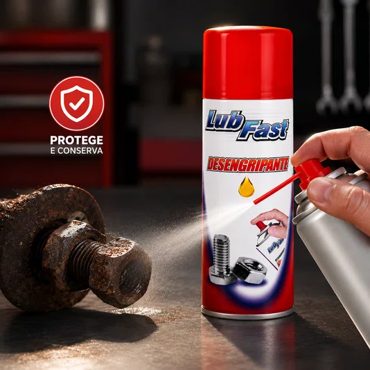 Desengripante Lub Fast Spray 300ml Antiferrugem Multiuso