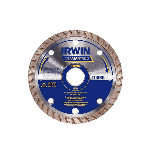 Disco de Corte Diamantado 110mm Turbo Premium Irwin