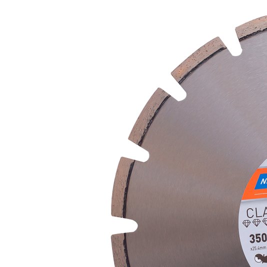 Disco de Corte Diamantado 350mm Classic Clipper Norton