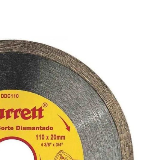 Disco de Corte Diamantado Continuo 110mm Ddc110 Starrett