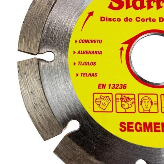 Disco de Corte Diamantado Segmentado 110mm Dds110 Starrett