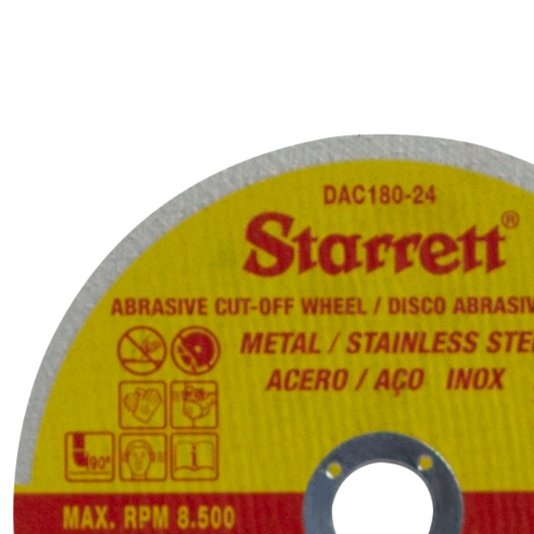 Disco de Corte Fino 7 x 1/16 x 7/8 Pol. 48 Und Starrett