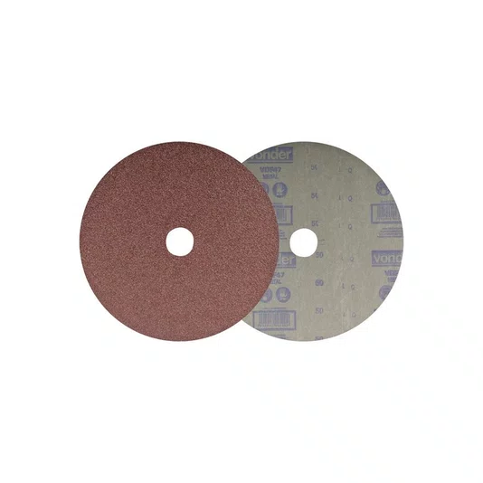 Disco de Lixa 180mm 7 Grão 80 com 10 Und Vdf-47 Vonder