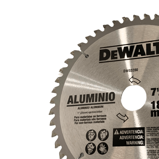 Disco de Serra para Aluminio 184mm 48 Dentes Dwa03200 Dewalt