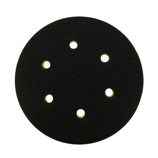Disco Emborrachado Base 6 Lixadeira Roquite 6 Furos Ldr2