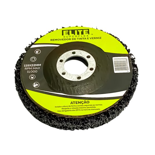 Disco Flap Fibra Limpeza e Remoção 4.1/2 Elite