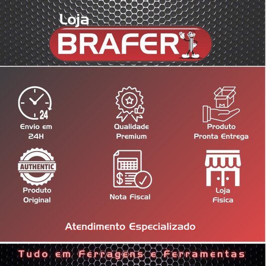 Dobradiça Zamak 50 X 50 p/ Máquinas Industriais 50 Unidade