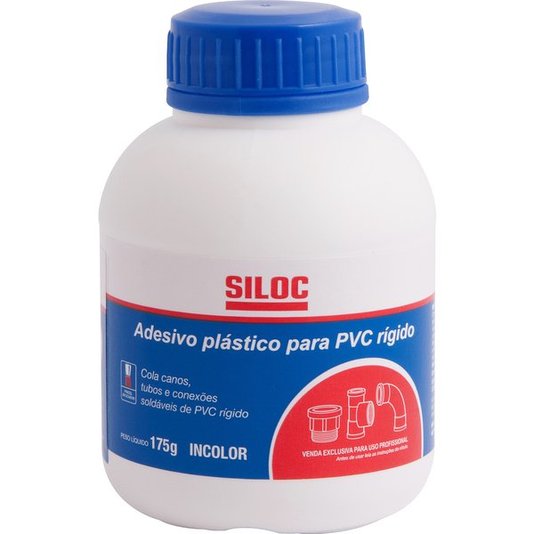 Adesivo Plástico para Tubos Pvc 175 Gr Siloc
